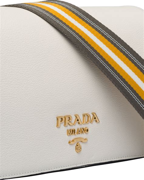 white leather prada|prada leather shoulder bag price.